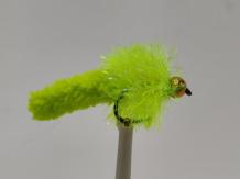 Size 10 Mopster Blob Chartreuse UV Bead Head Barbless