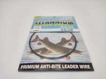 Titanium Single Strand Leader Wire 12 LB - 5,4 kg