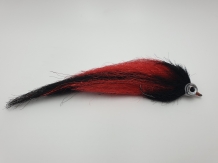 Size 6/0 A&M Pike Streamer Red/BlackFlash