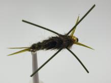 Size 12 Nemec Stone Olive Bead Head Barbless