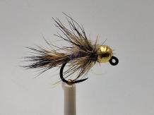 Size 16 Tungsten Hare,s Ear Tactical UV Pulsant Barbless