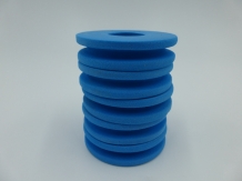 EVA Foam Leader Spool - Blau  - 5 stuks