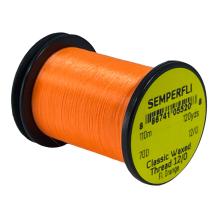 Classic Waxed Thread 12/0 Fluo Orange 110 meter