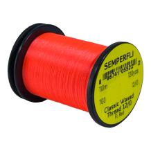 Classic Waxed Thread 12/0 Fluo Red 110 meter