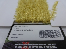 Textreme Metal Brill 5 mm Gold/Yellow