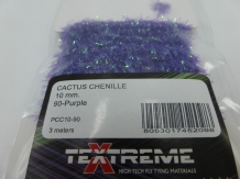Cactus Chenille 10 mm - 90 Purple