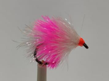 Size 10 Blob Pink/Pearl Translucent Barbless