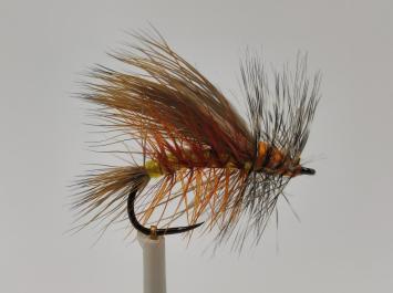 Size 12 Stimulator Yellow Barbless