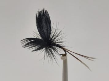 Size 10 Mayfly Black Barbless