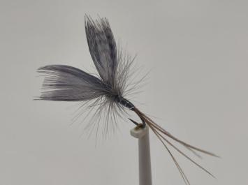 Size 10 Mayfly Grey Barbless