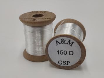 A&M GSP Dyneema Thread 150 D White Wood Bobbin