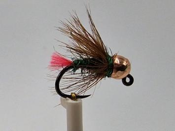 Size 16 Tungsten Pink Butt Barbless