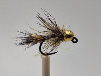 Size 18 Tungsten Hare,s Ear Tactical UV Pulsant Barbless