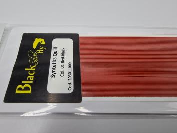 BSF Synthetic Quill Red Black