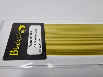 BSF Synthetic Quill Yellow Olive