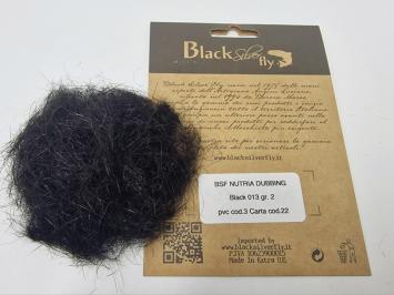 BSF Nutria Sumpfbiber Dubbing Black