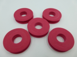 EVA Foam Leader Spool - Rot - 5 stück