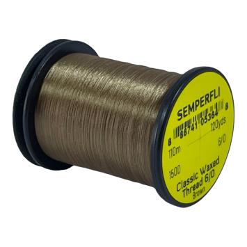 Classic Waxed Thread 6/0 Brown 110 meter