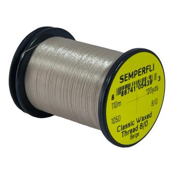 Classic Waxed Thread 8/0 Beige 110 meter