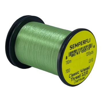 Classic Waxed Thread 12/0 Chartreuse 110 meter