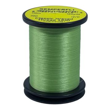 Classic Waxed Thread 12/0 Chartreuse 110 meter