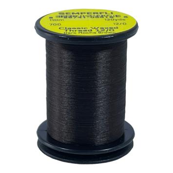 Classic Waxed Thread 12/0 Dark Mocha Brown 110 meter