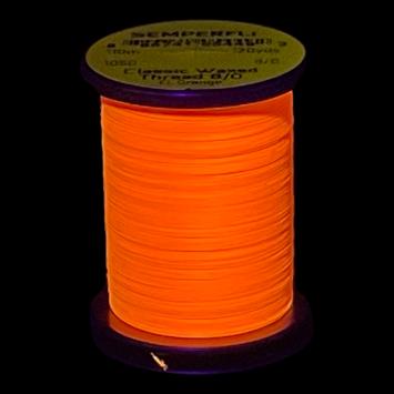 Classic Waxed Thread 8/0 Fluo Orange 110 meter