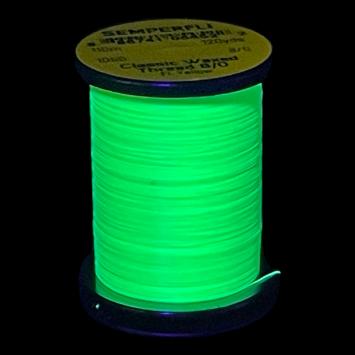 Classic Waxed Thread 8/0 Fluo Yellow 110 meter