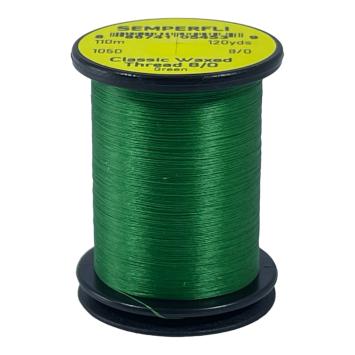 Classic Waxed Thread 8/0 Green 110 meter