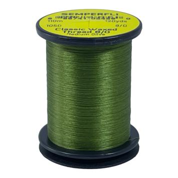 Classic Waxed Thread 8/0 Medium Olive 110 meter