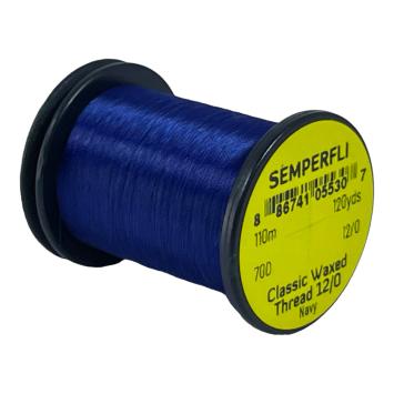 Classic Waxed Thread 12/0 Navy 110 meter