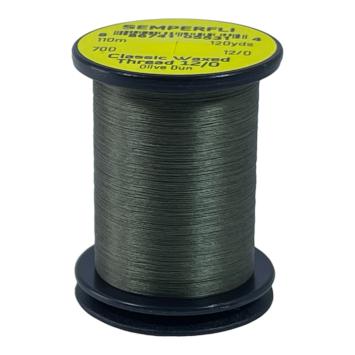 Classic Waxed Thread 12/0 Olive Dun 110 meter