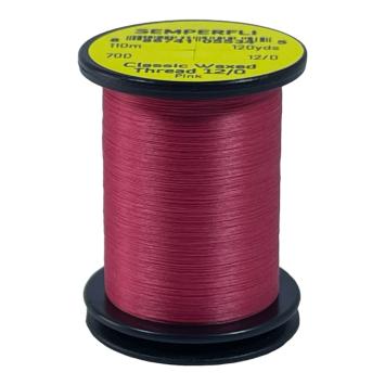 Classic Waxed Thread 12/0 Pink 110 meter