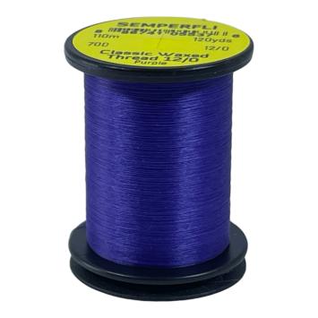 Classic Waxed Thread 12/0 Purple 110 meter