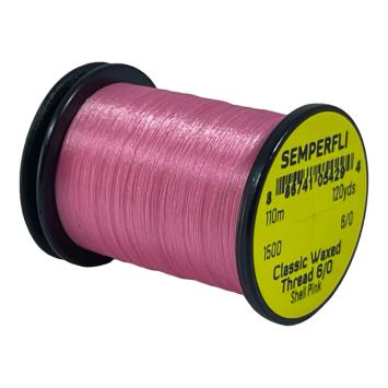 Classic Waxed Thread 6/0 Shell Pink 110 meter