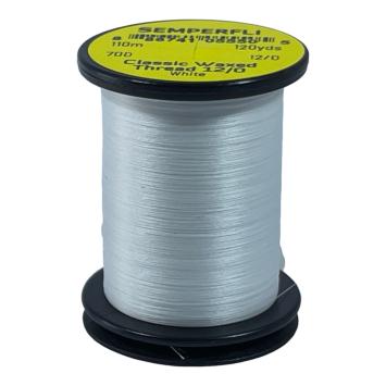 Classic Waxed Thread 12/0 White 110 meter