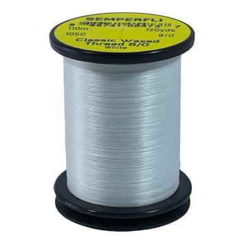 Classic Waxed Thread 8/0 White 110 meter